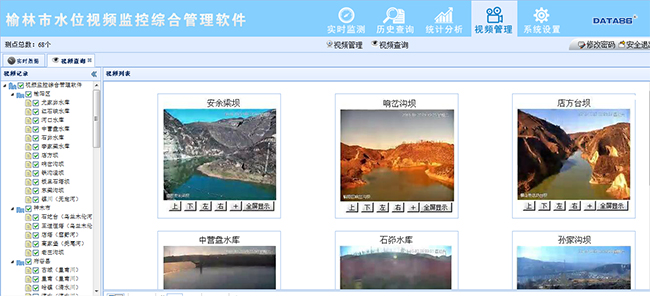 水位、水量、库容、视频监测系统视频测站展示