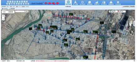   GIS地图直观展示，管网异常快速定位