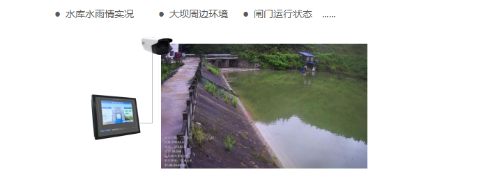 視頻/圖像監(jiān)控，可疊加實(shí)時(shí)數(shù)據(jù)和站點(diǎn)信息。