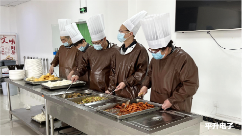 平升电子公司食堂