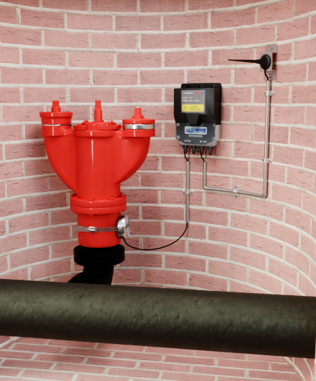 法兰强磁吸附+C型夹辅助固定